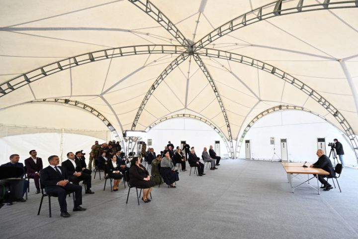 Dövlət başçısı: “Hadruta ermənilər İrandan XIX əsrdə köçürülüblər”