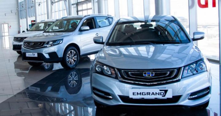Sentyabr ayında Geely-nin avtomobil satışları 18% azalıb