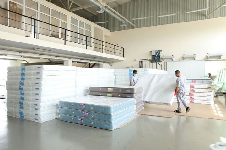 1,2 milyon manat investisiya ilə döşək istehsalı müəssisəsi yaradılıb - 35 İŞ YERİ