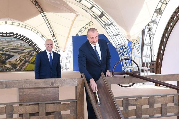 Ələt Azad İqtisadi Zonasının təməli qoyuldu - PREZİDENT MÜSAHİBƏ VERDİ