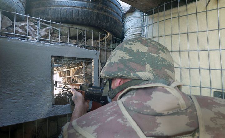 Ermənistan silahlı qüvvələri Kəlbəcərdə mövqelərimizi yenidən atəşə tutub