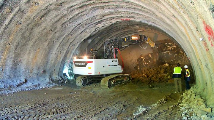 Şuşa yolunda tunellərin inşası başlayıb - FOTOLAR