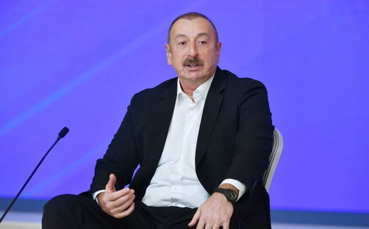 Prezident gənclərin çoxsaylı suallarını cavablandırdı - TAM MƏTN