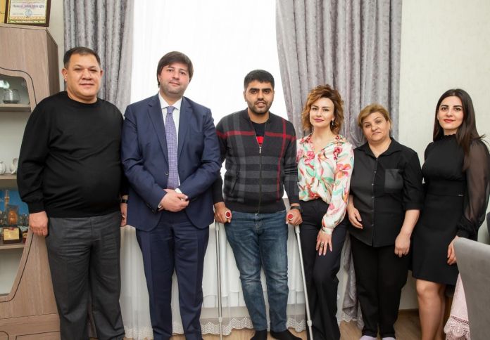 “AS Group Investment” Vətən Müharibəsi qazisinə mənzil hədiyyə etdi - FOTOLAR