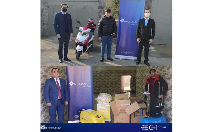 “AFB Bank” həssas əhali qrupundan olan daha 2 vətəndaşı aktivlərlə təmin etdi