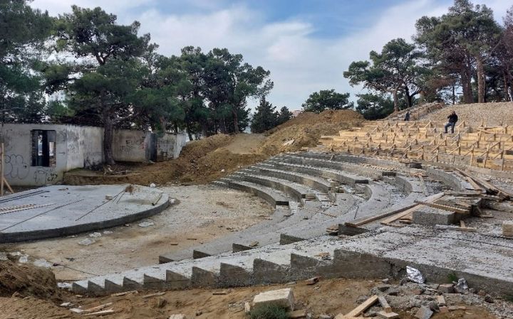 Bakıda yenilənəcək parkda amfiteatr fəaliyyət göstərəcək