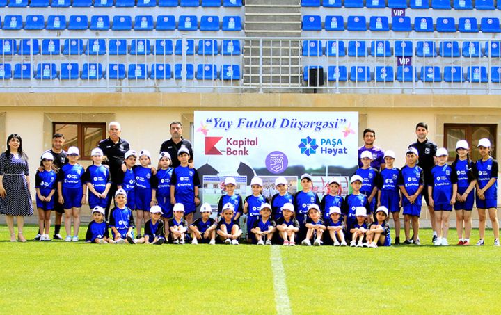 PAŞA Həyat-ın dəstəyilə növbəti “Yay Futbol Düşərgəsi” layihəsi start götürüb - FOTOLAR