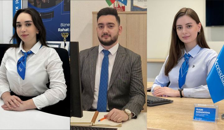 Riteyl Bankirlər Məktəbinin məzunları AccessBank-da işə başladılar