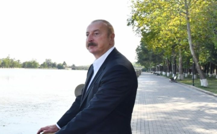 Əliyev Samux rayonuna səfər edib