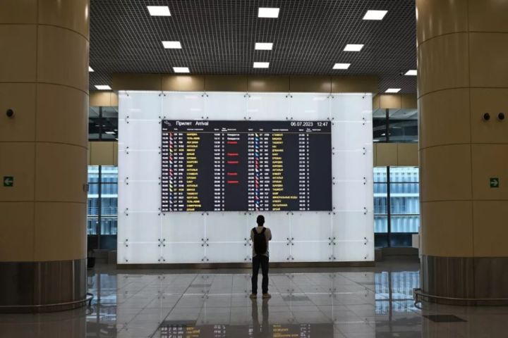 Moskvanın üç hava limanında 32 reys təxirə salınıb