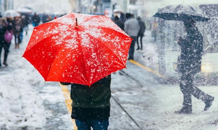 Sulu qar, qar yağacaq - Sabahın hava proqnozu açıqlandı