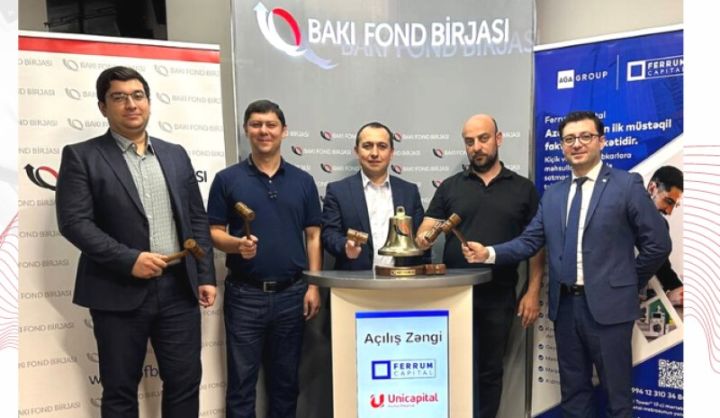 “Ferrum Kapital”  istiqrazlarının “Açılış Zəngi” mərasimi keçirildi, ticarətinə başlandı