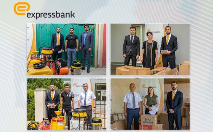 Expressbank daha 4 aztəminatlı şəxsə dəstək olub