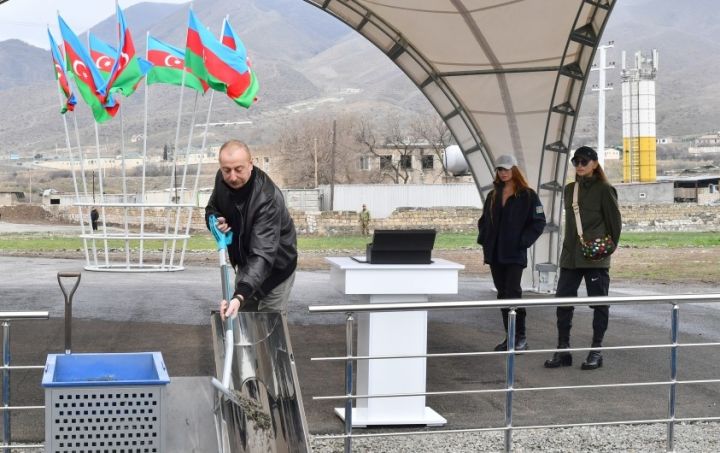 Suqovuşanda yeni yaşayış məhəlləsinin təməli qoyuldu - 190 mənzil inşa ediləcək