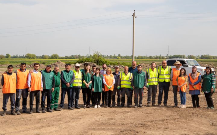 “MKT İstehsalat Kommersiya” şirkəti Ağdamda ekoloji layihə həyata keçirib - FOTOLAR
