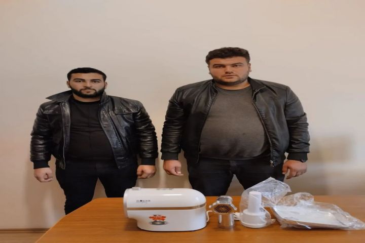 Naxçıvanda məişət əşyalarını baha qiymətə lotoreya uduşu adı ilə satan şəxslər tutulub