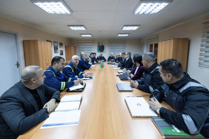 Gədəbəydə “AzerGold”  və “R.V. Investment Group Services, LLC ABŞ” arasında görüş keçirilib