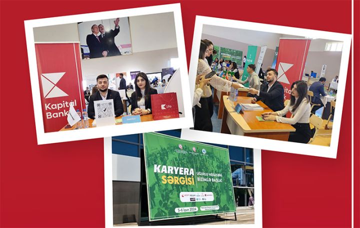Kapital Bank-ın iştirakı ilə Naxçıvanda ilk “Karyera sərgisi” keçirildi