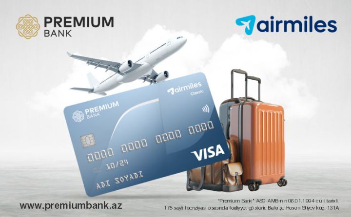 “Airmiles” kartı 40% endirimlə