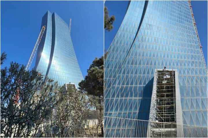 Mərkəzi Bankın yeni binasının təhvil veriləcəyi tarix açıqlanıb