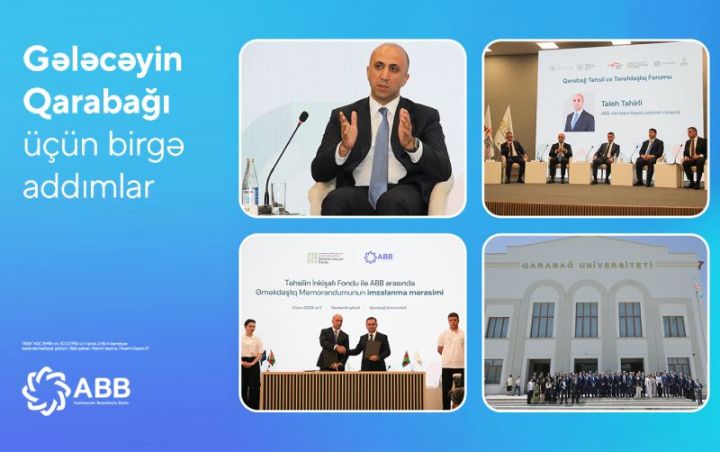 ABB Qarabağ Universitetinin 50 tələbəsinə təqaüd ayıracaq