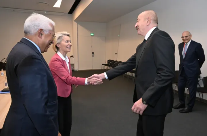 Əliyevin Avropa İttifaqı Şurasının Prezidenti və Avropa Komissiyasının Prezidenti ilə görüşü olub