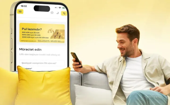 Şəxsiyyət vəsiqəsi ilə, zaminsiz, arayışsız kreditə elə indi müraciət et ®